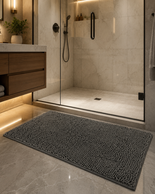 Chenille Bathroom Rug