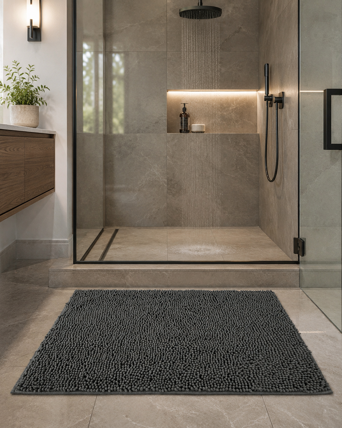 Chenille Bathroom Rug