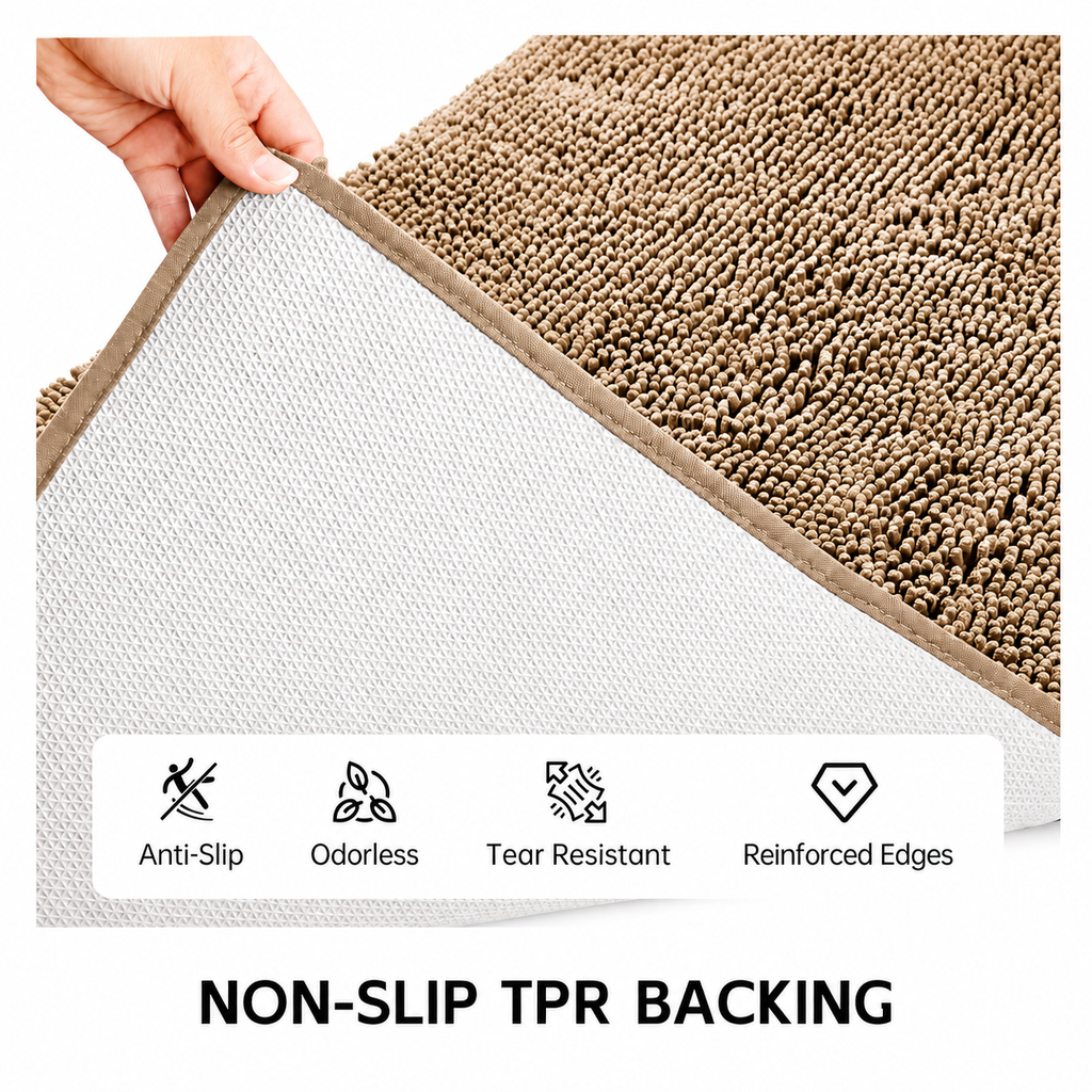 Chenille Bathroom Rug
