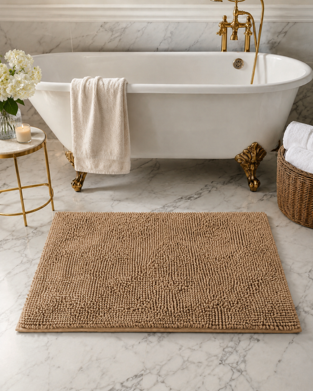 Chenille Bathroom Rug